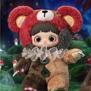 Maymei Symbiote Neverland Series Plush Pendant - Mushroom Mouse
